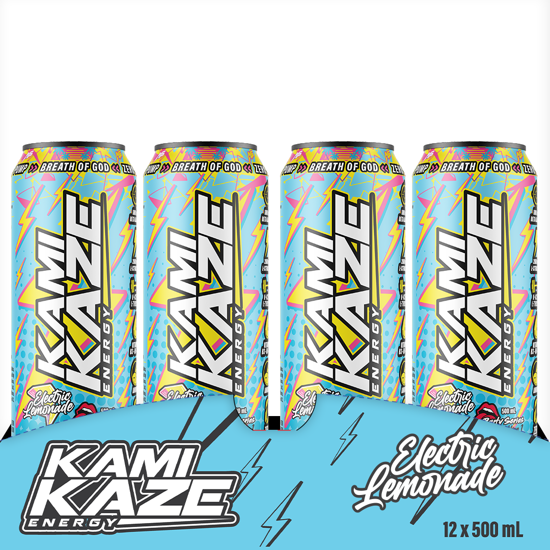 Kamikaze Electric Lemonade 500ml 4-pack