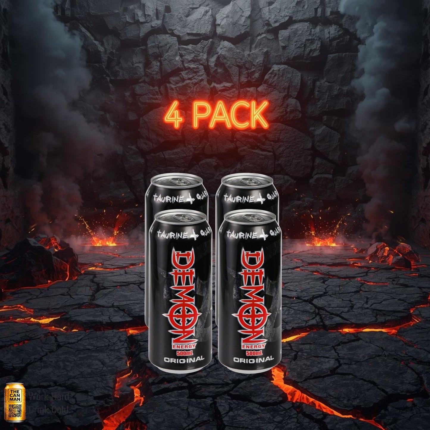 Demon 500ml 4-pack