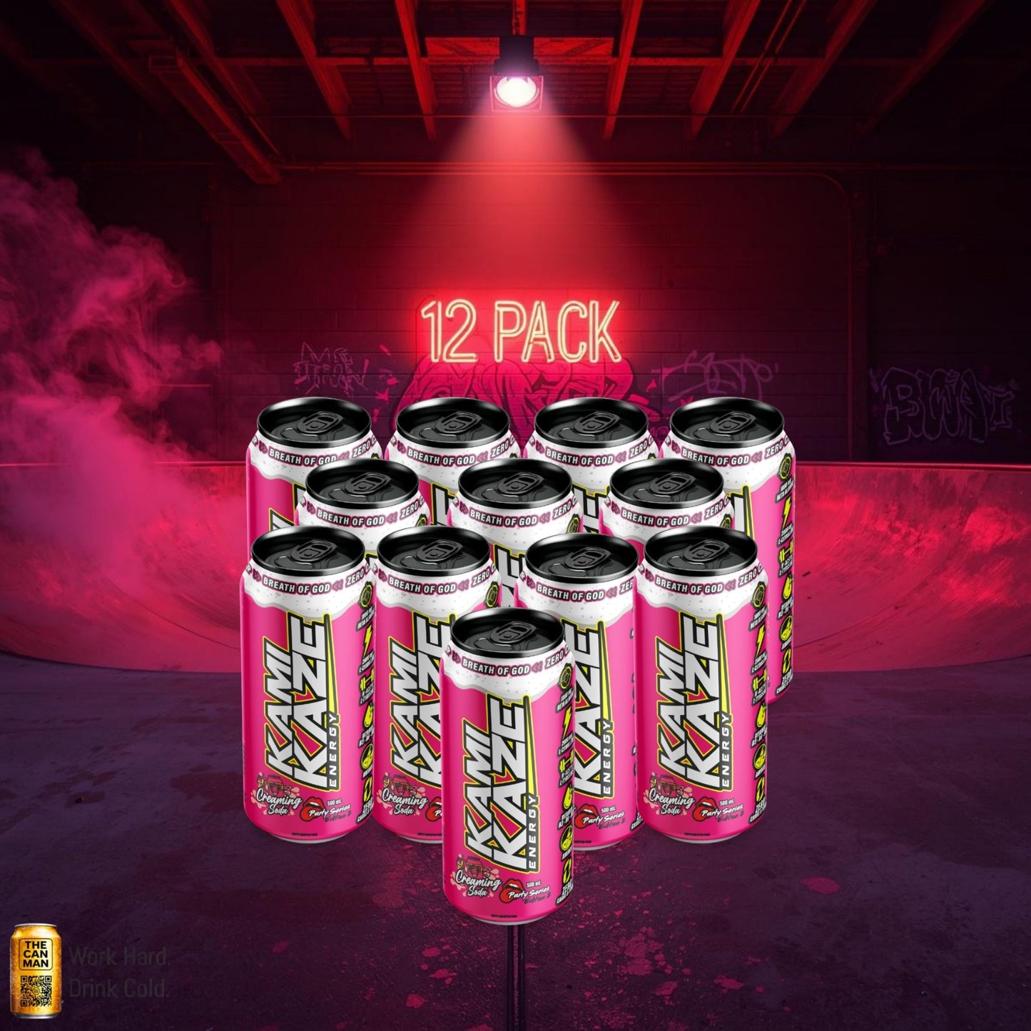 Kamikaze Creaming Soda 500ml 12-pack