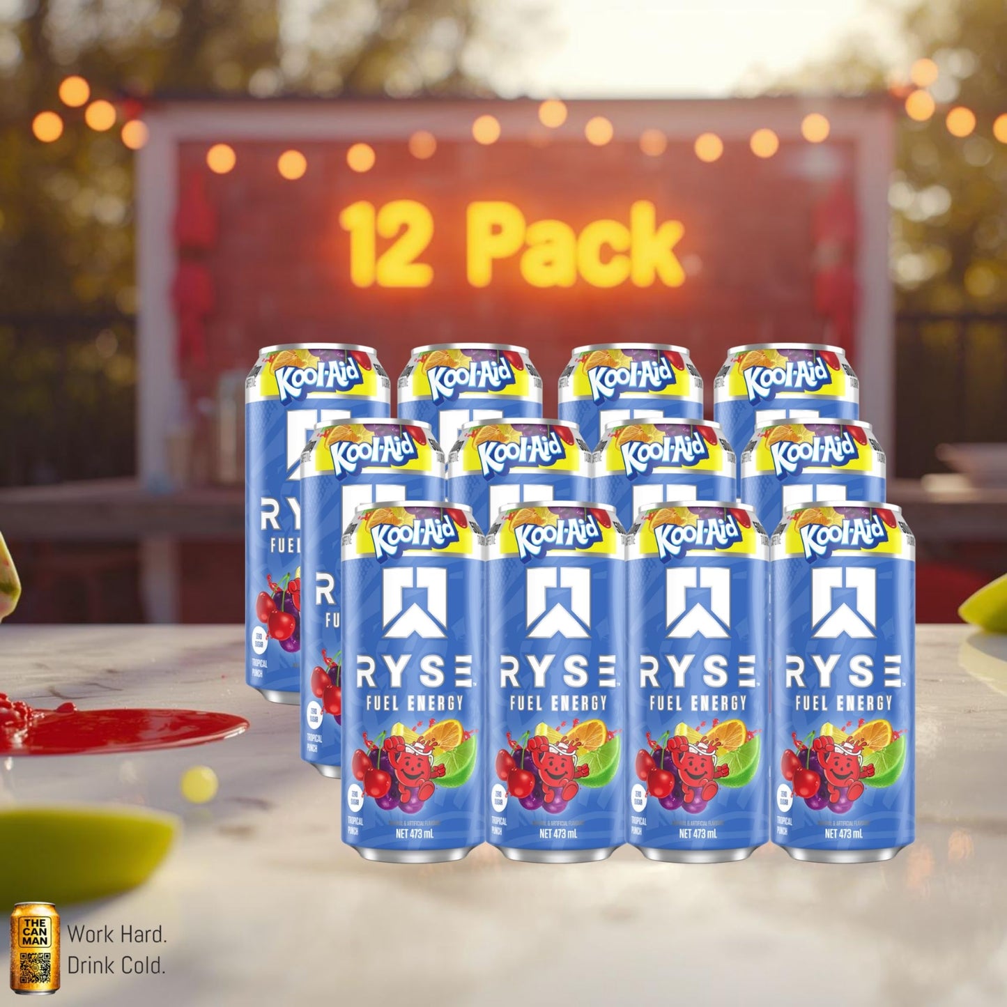 RYSE Kool-Aid 473ml 12-pack