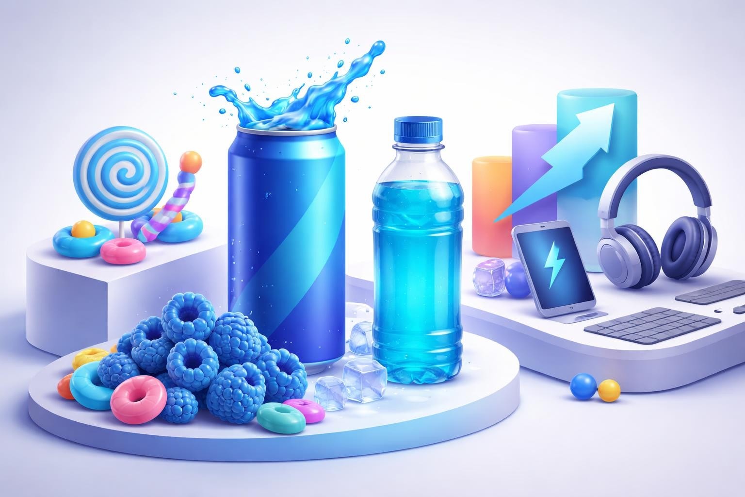 Blue Raspberry Ghost: The Ultimate Energy Drink Flavour – The Can Man