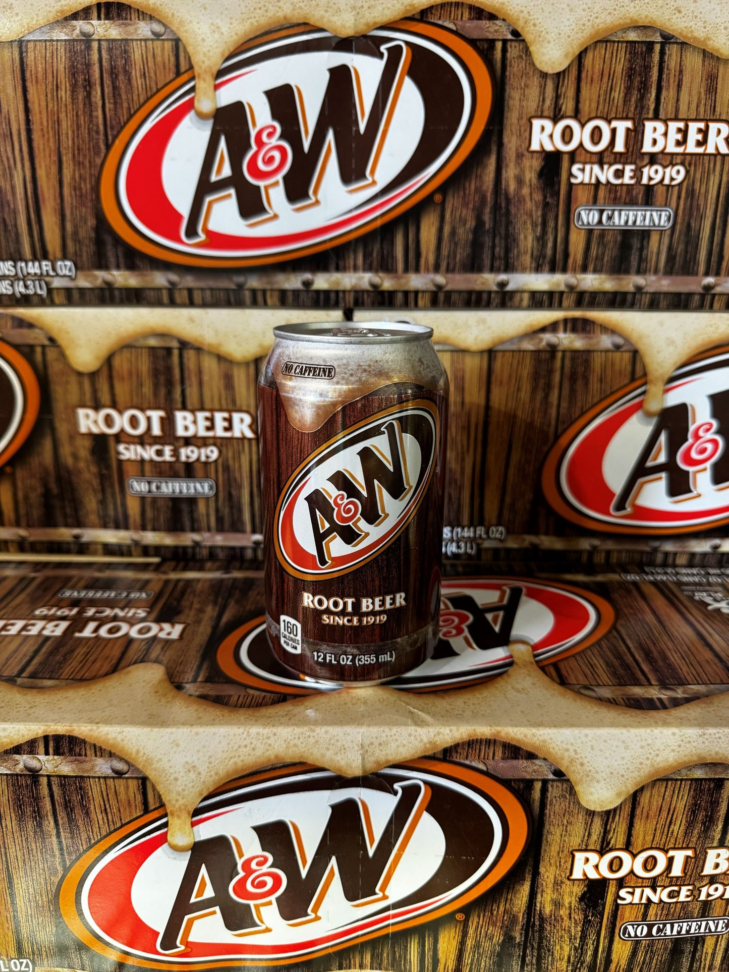 A&W Root Beer 355ml 12-pack