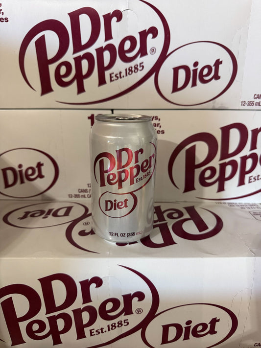 Dr Pepper Diet 355ml 12-pack