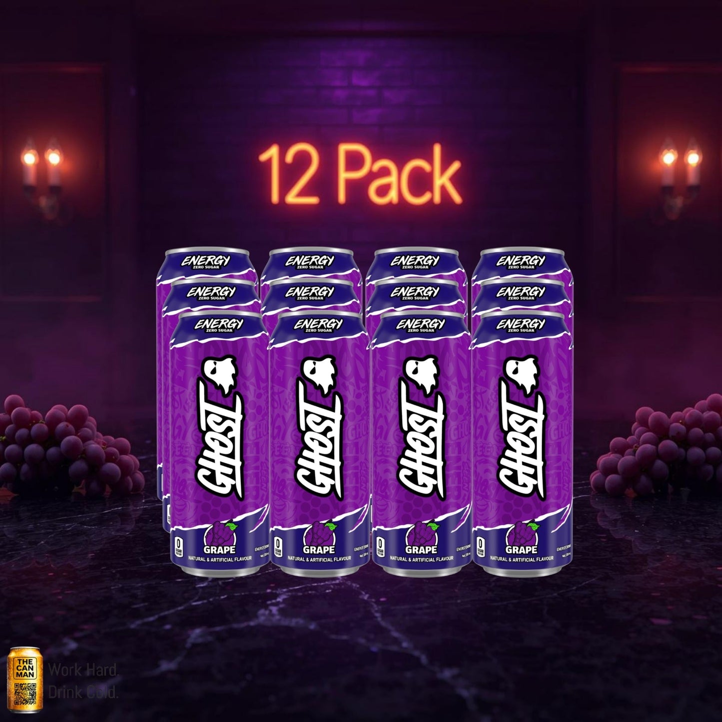 Ghost Grape 500ml 12-pack