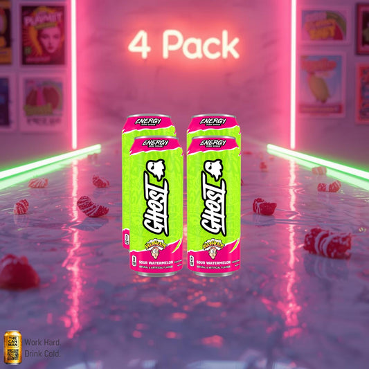 Ghost Sour Watermelon 500ml 4-pack