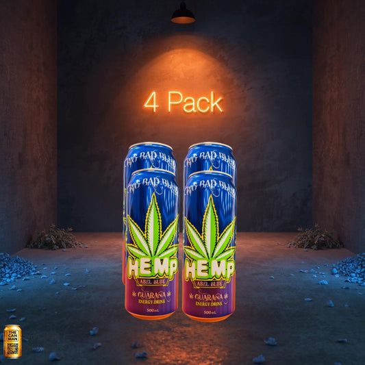 Hemp Big Bad Blue 500ml 4-pack