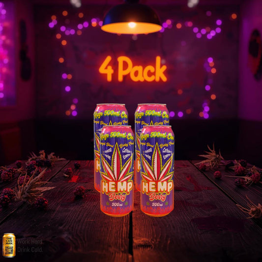 Hemp Berry 500ml 4-pack