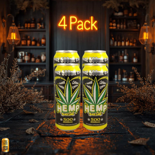 Hemp Black Label 500ml 4-pack