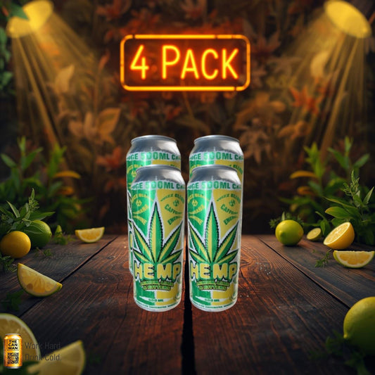 Hemp Lemon Lime Bitters 500ml 4-pack
