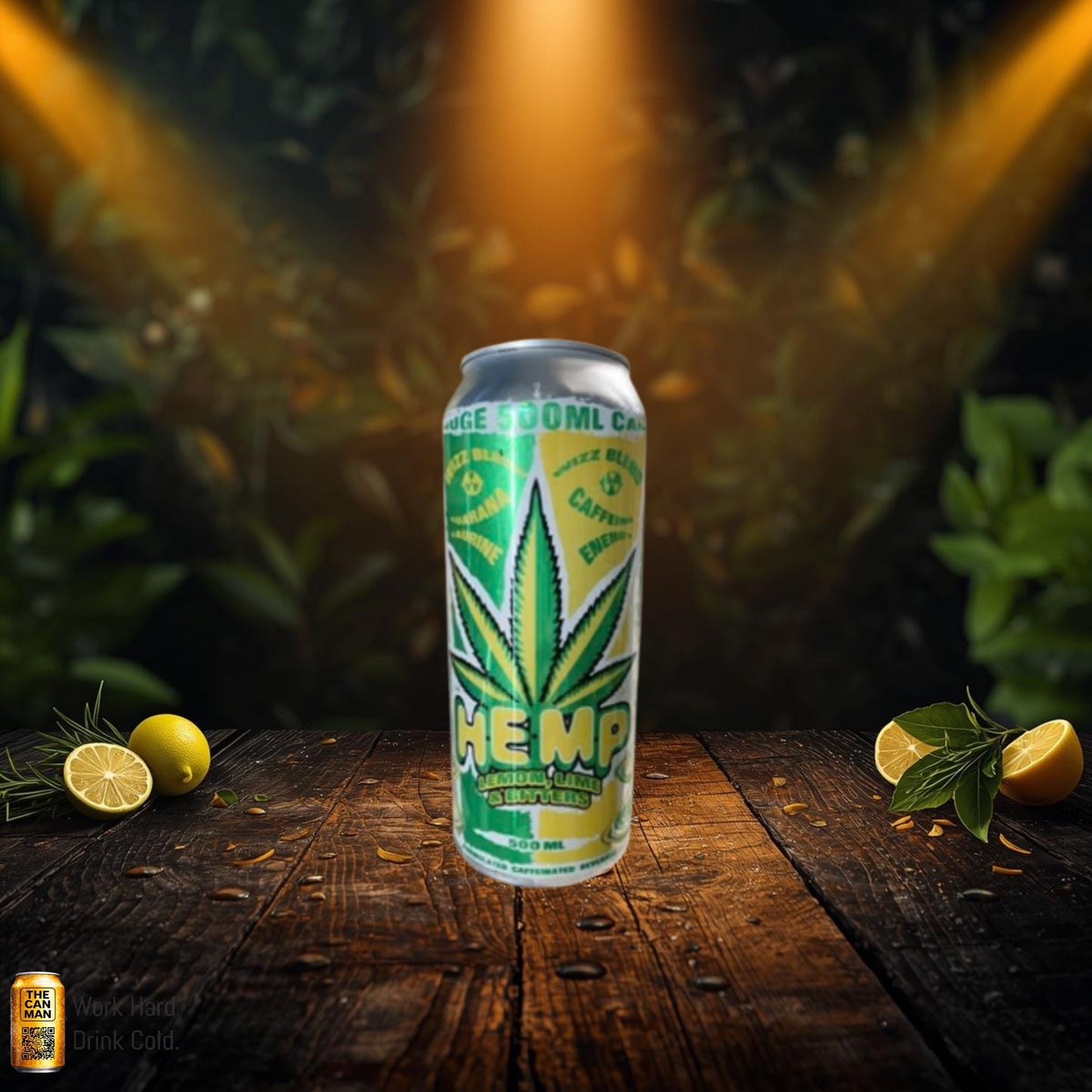 Hemp Lemon Lime Bitters 500ml