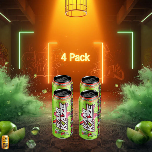 Kamikaze Apple Fizz 500ml 4-pack