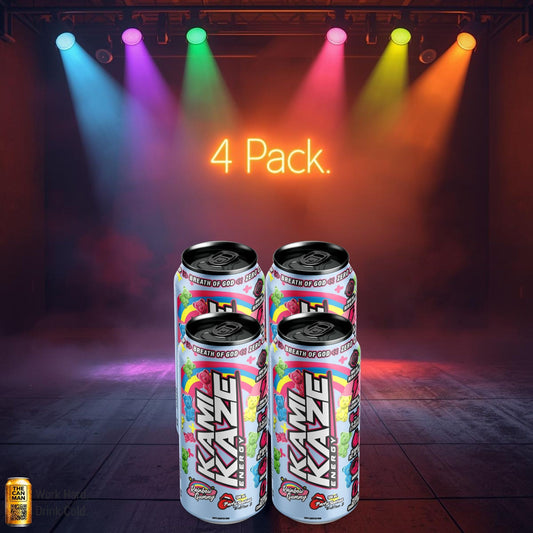 Kamikaze Rainbow Gummy 500ml 4-pack