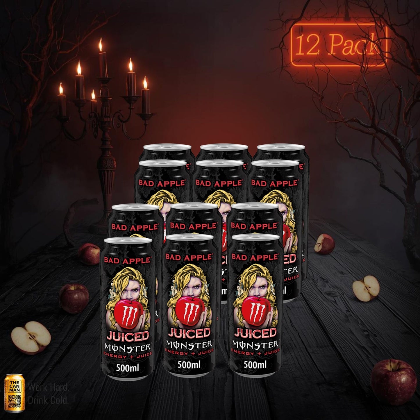 Monster Bad Apple 500ml 12-pack