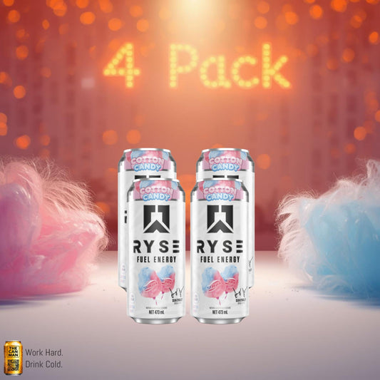 RYSE Cotton Candy 473ml 4-pack