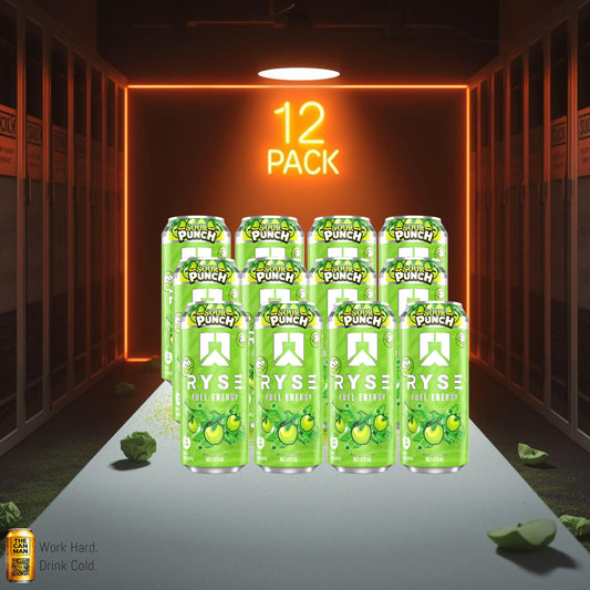 RYSE Sour Green Apple 473ml 12-pack